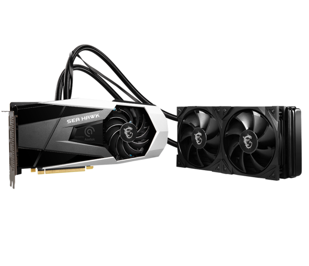 MSI GeForce RTX 3080 SEA HAWK X LHR 10GB GDDR6X - 670519 - zdjęcie 2